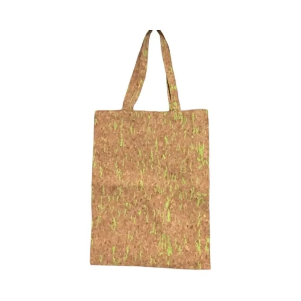 Anthropologie Reusable Cork Tote Bag Holding My Own